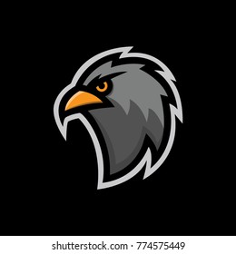 Eagle head logo design template
