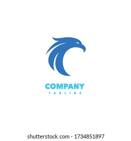 Eagle Head Logo Design Vector