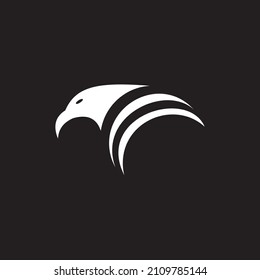 Eagle Head  logo design vector image