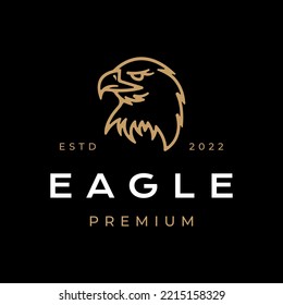 Eagle Head Logo Design Vector