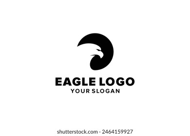 Eagle Head Logo Icon Design Concept.