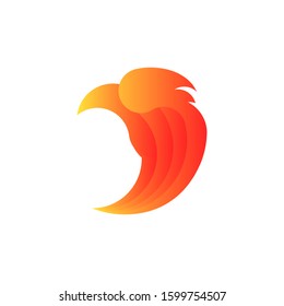 Rooster Cock Chicken Head Mascot Logo Stock Vector (Royalty Free ...