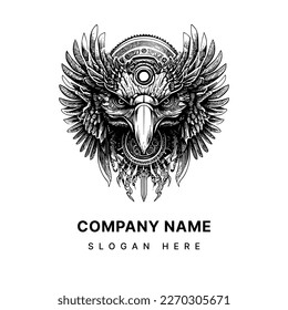 eagle head logo is a powerful symbol often associated with strength, freedom, and patriotism. It is frequently used in sports teams and military insignias