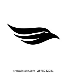 eagle head logo , simple and clean