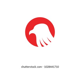 eagle head logo and symbols template icons