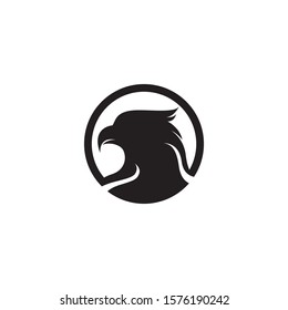 Eagle head logo  Template vector illustration design