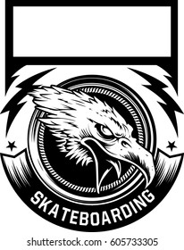 Eagle head logo for t-shirt