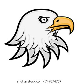 Eagle Mascot Logo Design Vector Template Stock Vector (Royalty Free ...