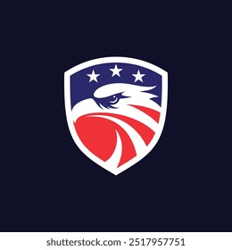 eagle head logo vector illustration