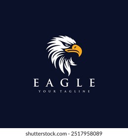 ilustração do vetor do logotipo da cabeça de águia