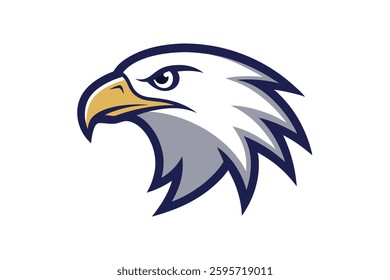 Eagle Head Logo Vector Illustration