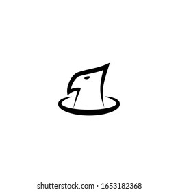 eagle head logo vector for sport logo or business logo eps 10