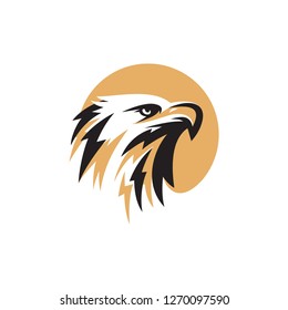 Eagle Head Logo Vector Template
