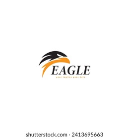 Eagle Head Logo Vector Template, Symbol, Logo
