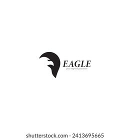 Eagle Head Logo Vector Template, Symbol, Logo