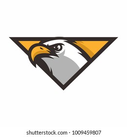 eagle head logo/icon vector illustration mascot