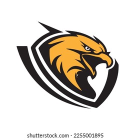 eagle head logo-sports icon-illustrator bird head tatoo