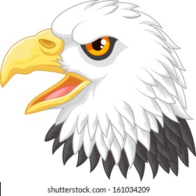 Eagle head mascot 