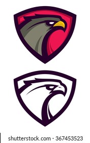 Eagle head mascot