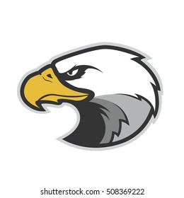 Eagle head mascot