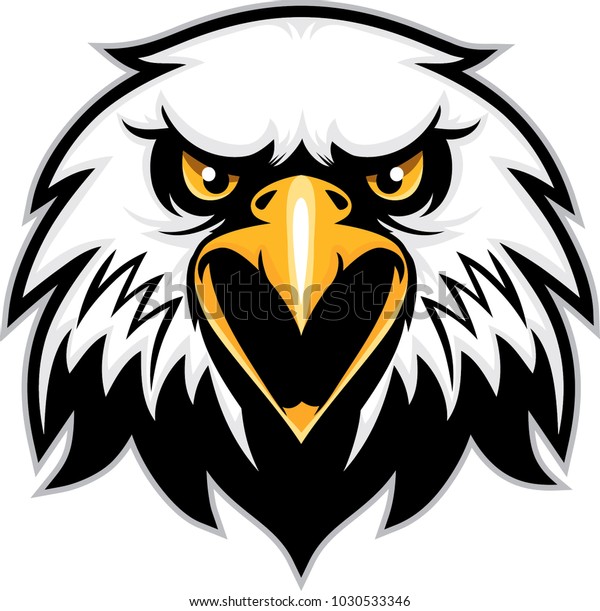 Eagle Head Mascot Stock Vector (Royalty Free) 1030533346