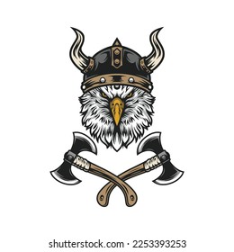 Eagle Head Mascot Design Vector