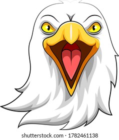 Eagle Head Mascot of Illustration