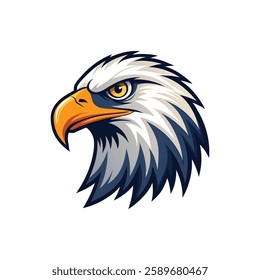 Eagle Head Mascot Illustration Ideal for Team Logos and Bold Branding