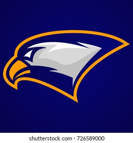 Eagle Head Mascot Logo