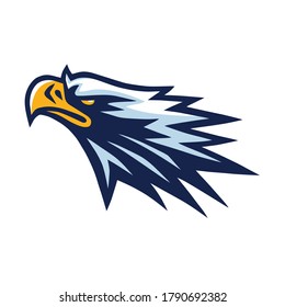 Eagle Head Mascot Logo Mascot Design Stock Vector (Royalty Free ...