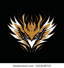 Eagle Head Mascot Logo for Esport. Eagle T-shirt Design. Eagle Logo. Eagle Sticker