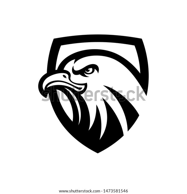 Eagle Head Mascot Logo Vector Stock Vector Royalty Free