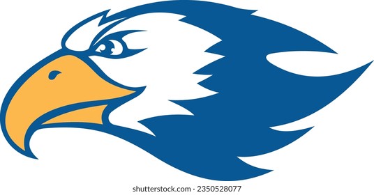 Eagle head Mascot vector logo
