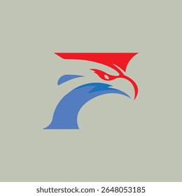  Eagle Head Modern Logo Design