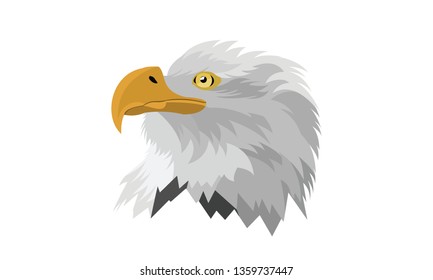 eagle head with original colors