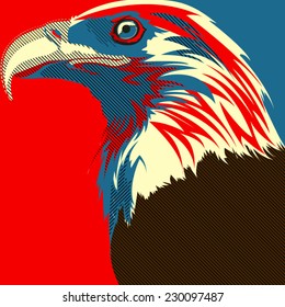 eagle head propaganda