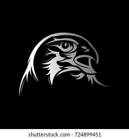 eagle head tribal logo