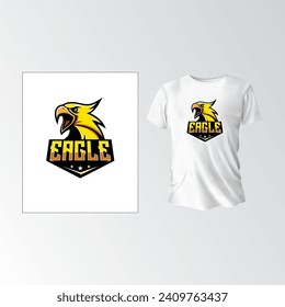Eagle Head T-Shirt vector design