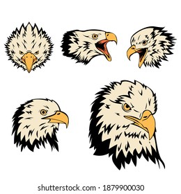 Eagle Head Vector Design Pack