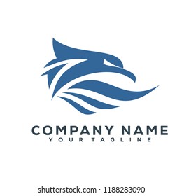 Eagle Head Vector Graphic Template Download Modern