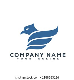 Eagle Head Vector Graphic Template Download Modern