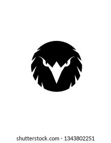 EAGLE HEAD VECTOR ICON