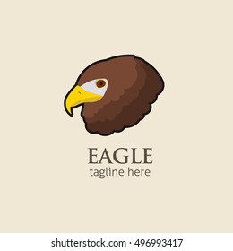 eagle head vector illustration.