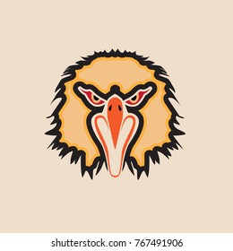 eagle head vector illustration