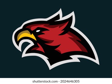 eagle head vector illustration, can be used for mascot, logo, apparel and more