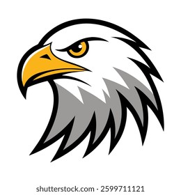 eagle head vector illustration design