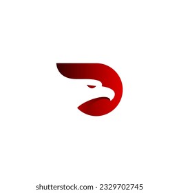 eagle head vector illustration for icon,symbol or logo. eagle template logo