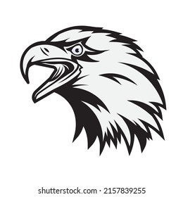 Eagle Head Vector Illustration Perfect Logo Stock Vector (Royalty Free ...