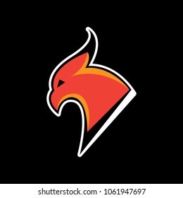 eagle head vector logo