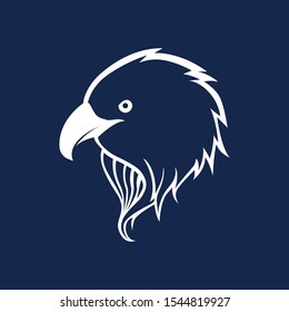 eagle head vector, eagle head logo